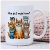 Kubek z kotami „Gdzie jest moja kawa?”