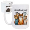 Kubek z kotami „Gdzie jest moja kawa?”