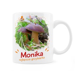Kubek Najlepszej Grzybiarki z Twoim imieniem
