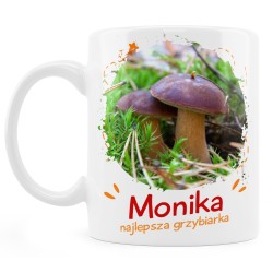 Kubek Najlepszej Grzybiarki z Twoim imieniem