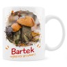 Kubek Najlepszego Grzybiarza z Twoim imieniem