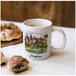 Kubek Kraków. Zamek Wawelski
