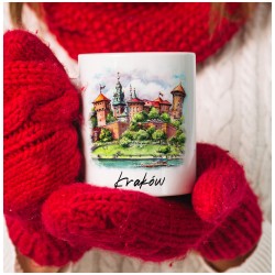 Kubek Kraków. Zamek Wawelski