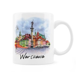 Kubek Warszawa. Kolumna Zygmunta III Wazy