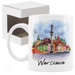 Kubek Warszawa. Kolumna Zygmunta III Wazy