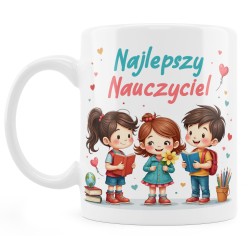 Kubek Najlepszy Nauczyciel - Prezent na Dzień Nauczyciela