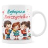Kubek Najlepsza Nauczycielka - Prezent na Dzień Nauczyciela