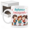 Kubek Najlepsza Nauczycielka - Prezent na Dzień Nauczyciela