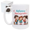 Kubek Najlepsza Nauczycielka - Prezent na Dzień Nauczyciela