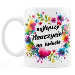 Kubek Najlepszy Nauczyciel na Świecie – Prezent na Dzień Nauczyciela