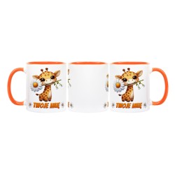 Kubek z żyrafą z Twoim imieniem