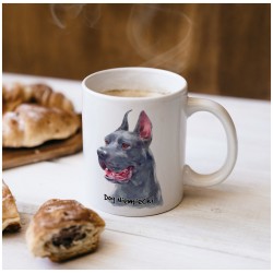 Kubek z psem rasy Dog Niemiecki. Wzór 3.